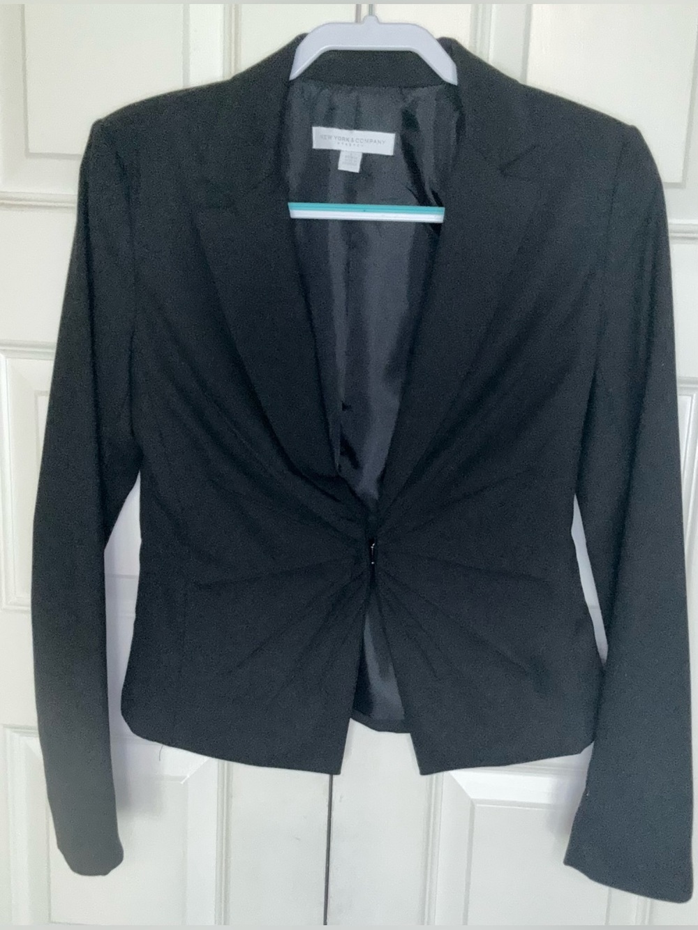 New York & Company Black Tailored Office Blazer Jacket - Size 6
